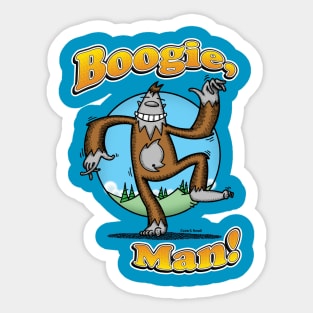 Boogie, Man! Sticker